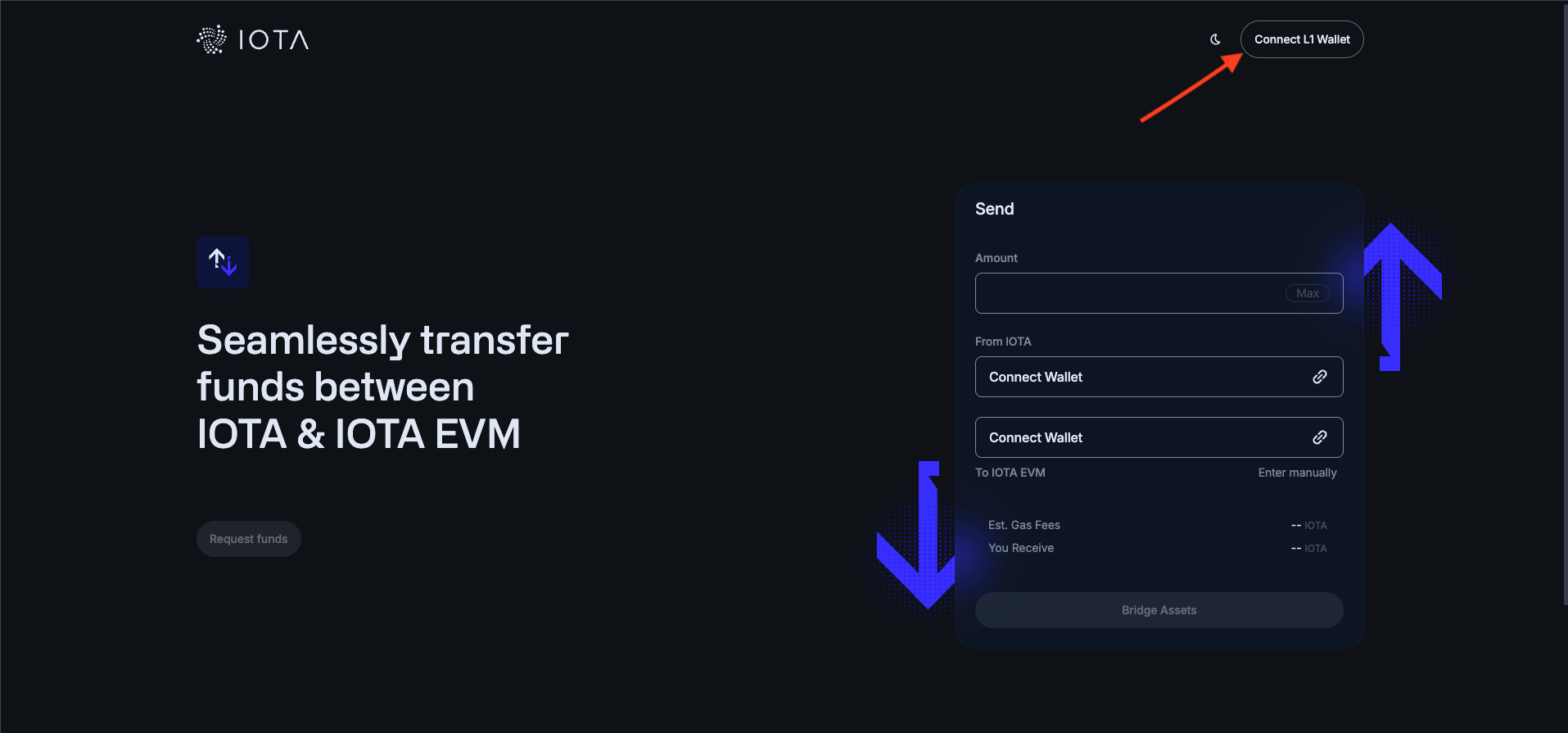 Connect your IOTA wallet